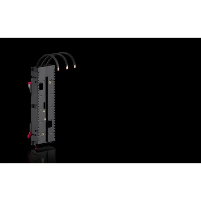 Rittal Geräteadapter RX 9360.798 | Sammelschienenadapter 80 A | 3-polig | Breite 72 mm | AWG 4 | Schienenabstand 60 mm