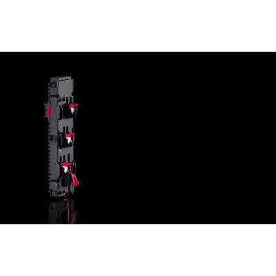 RITTAL Sammelschienenadapter RX 9360.705 | Geräteträger 45 mm | Schienenabstand 60 mm | für 1 Tragschiene