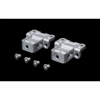 RITTAL Distanzstück VX 8619.470 | Halte-/Distanzstück M8 | Befestigungssatz Metall | Zink RAL 9006 | VE=2 Stück