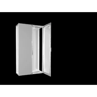 RITTAL Installationsverteiler VX 9666.966 | ISV Schaltschrank | 1100x2000x400 mm | Aufputz | IP55 | RAL 7035