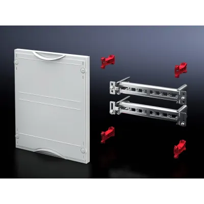 Rittal Leistungsschaltermodul SV 9666.430 | 3-polig | bis 630A | H300xB250mm | plombierbare Abdeckung | grau