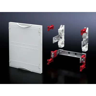RITTAL Sammelschienenmodul ISV SV 9666.590 | N/PE | 3-polig | 250x300 mm | mit Abdeckung | Schienenabstand 60 mm | 23 kA