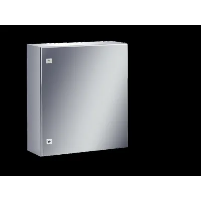 Rittal EX-Gehäuse KEL 9406.600 | Schaltschrank Edelstahl IP66 | 600x760x210 mm | Montageplatte | Ex-Zone 21/22 | silber