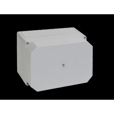 RITTAL Abzweigkasten PK 9522.000 | IP66 Klemmengehäuse Kunststoff | 254x180x165 mm | schlagfest IK08 | grau RAL 7035