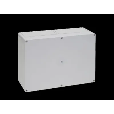 Rittal Klemmengehäuse PK 9523.000 | Abzweigkasten IP66 | 360x254x111 mm | Polycarbonat | grau | RAL 7035