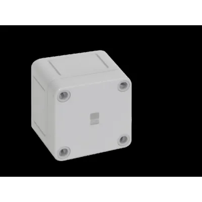Rittal Abzweigkasten PK 9500.000 | IP66 Klemmengehäuse | 65x65x57 mm | Polycarbonat | grau RAL7035 | IK08 | Aufputz