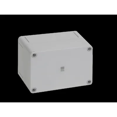 Rittal Klemmengehäuse PK 9509.000 | Abzweigkasten IP66 | Polycarbonat | 130x94x81 mm | grau RAL 7035