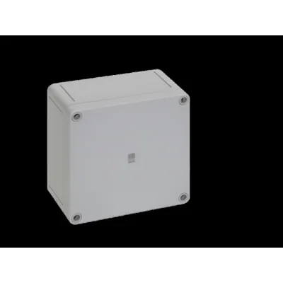 Rittal Abzweigkasten PK 9510.000 | IP66 | 130x130x75 mm | Polycarbonat | Aufputzmontage | grau RAL 7035
