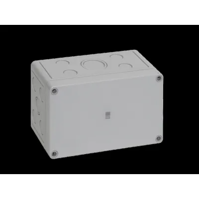 Rittal Klemmengehäuse PK 9514.050 | Abzweigkasten IP66 | 180x110x90 mm | Polycarbonat | Aufputz | grau