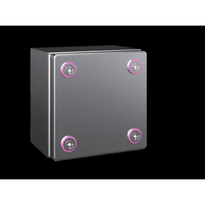 RITTAL Klemmenkasten KX 1564.000 | Edelstahl 1.4301 V2A | 150x150x120 mm | IP66 | gebürstet | Silber