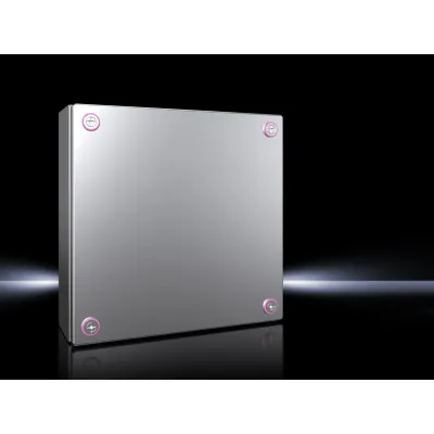 Rittal Klemmenkasten KX 1567.000 | Edelstahl 1.4301 V2A | 300x300x120 mm | IP66 | gebürstet | ohne Montageplatte