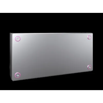 Rittal Klemmenkasten KX 1568.000 | Edelstahl 1.4301 | 400x200x120 mm | IP66 | gebürstet | ohne Montageplatte