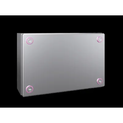 RITTAL Klemmenkasten KX 1566.000 | Edelstahl 1.4301 V2A | 300x200x120 mm | IP66 | gebürstet | ohne Montageplatte