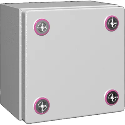 Rittal Klemmenkasten KX 1502.000 | Stahlblech | IP66 | BHT 200x200x120 mm | Aufputz | grundiert | RAL7035