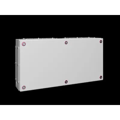 Rittal Klemmenkasten KX 1538.000 | 600x300x120 mm | Stahlblech | IP55 | Flanschplatte | pulverbeschichtet | RAL 7035