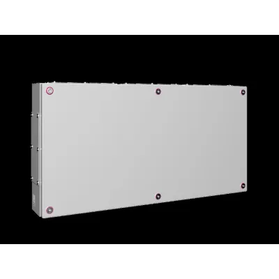 Rittal Klemmenkasten KX 1541.000 | 800x400x120 mm | Stahlblech | IP55 | Flanschplatte | pulverbeschichtet | lichtgrau
