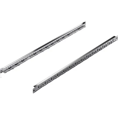 Rittal Kombischiene VX 5302.021 | Kabelabfangschiene VX IT | 19 Zoll Montage | Metall | 800x800 mm | silber