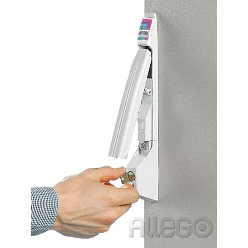 Bild: Rittal Komfortgriff TS 8611020 für Verschlußeinsatz RAL 7035Rittal Komfortgriff 