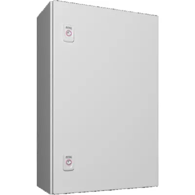 Rittal Kompakt-Schaltschrank AX 1038.000 | IP66 | 1-türig | Stahl | Montageplatte | 380x600x210 mm | RAL7035