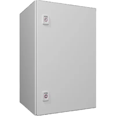 Rittal Kompakt-Schaltschrank AX 1338.000 | IP66 | 1-türig | 380x600x350 mm | Stahlblech | Montageplatte | RAL7035