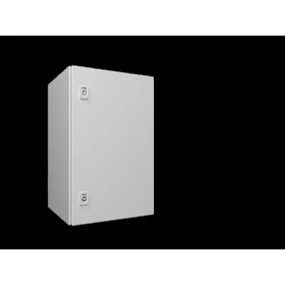 Rittal Kompakt-Schaltschrank AX 1338.000 | IP66 | 1-türig | 380x600x350 mm | Stahlblech | Montageplatte | RAL7035