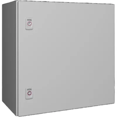 Rittal Kompakt-Schaltschrank AX 1350.000 | IP66 | 1-türig | Stahlblech | 500x500x300 mm | lichtgrau RAL 7035