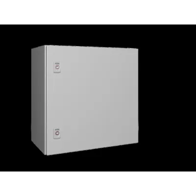 Rittal Kompakt-Schaltschrank AX 1350.000 | IP66 | 1-türig | Stahlblech | 500x500x300 mm | lichtgrau RAL 7035