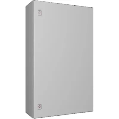 Rittal Kompakt-Schaltschrank AX 1090.000 | IP66 | 600x1000x250 mm | Stahlblech | Montageplatte | lichtgrau RAL 7035