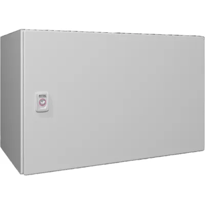 Rittal Kompakt-Schaltschrank AX 1339.000 | IP66 | 600x380x350mm | Stahlblech | RAL 7035 | mit Montageplatte