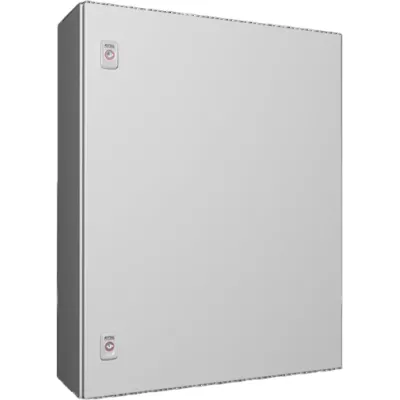 Rittal Kompakt-Schaltschrank AX 1076.000 | IP66 | 600x760x210 mm | Stahlblech | Montageplatte | RAL 7035