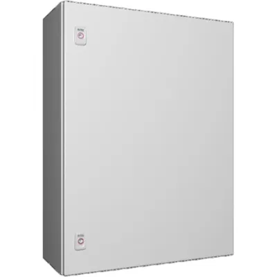 Rittal Kompakt-Schaltschrank AX 1058.000 | IP66 | 1-türig | 600x800x250 mm | Stahlblech | Montageplatte | RAL7035