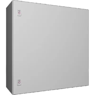 Rittal Kompakt-Schaltschrank AX 1073.000 | IP66 | 760x760x300 mm | Stahlblech | RAL 7035 | mit Montageplatte