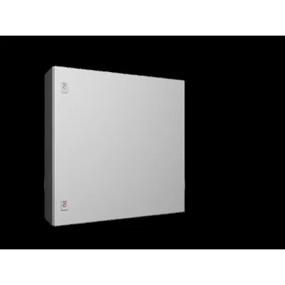 Rittal Kompakt-Schaltschrank AX 1077.000 | Schaltschrank IP66 | 760x760x210 mm | Stahlblech pulverbeschichtet | RAL 7035