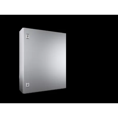 RITTAL Kompakt-Schaltschrank AX 1012.000 | Edelstahl 304 | IP66 | 600x760x210 mm | 1-türig | gebürstet