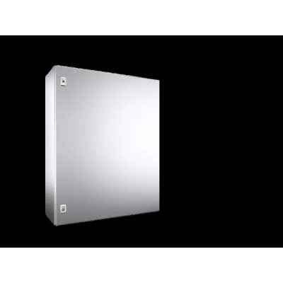 RITTAL Kompakt-Schaltschrank AX 1016.000 | Edelstahl IP66 | 800x1000x300 mm | Montageplatte | 1-türig | V2A