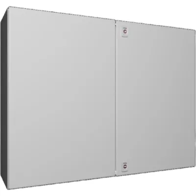 Rittal Kompakt-Schaltschrank AX 1130.000 | IP55 | 1000x760x300 mm | Stahlblech | 2-türig | RAL 7035