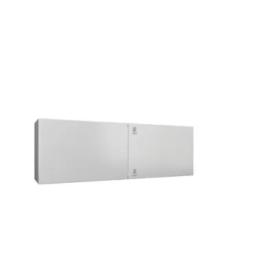 RITTAL Kompakt-Schaltschrank AX 1112.000 | 2-türig | B1200xH400xT300 mm | IP55 | Stahlblech | RAL 7035 grau