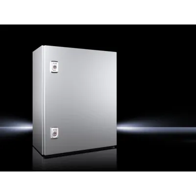 Rittal Kompakt-Schaltschrank AX 1015.000 | Edelstahl V2A | 400x500x210 mm | IP66 | Montageplatte | 1-türig