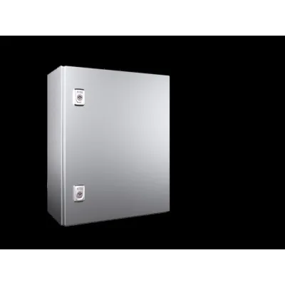 Rittal Kompakt-Schaltschrank AX 1015.000 | Edelstahl V2A | 400x500x210 mm | IP66 | Montageplatte | 1-türig
