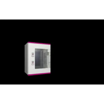 Rittal Kompakt-Schaltschrank AX 1448.000 | Kunststoff | 400x400x200 mm | IP56 | Sichtfenster | Wandmontage