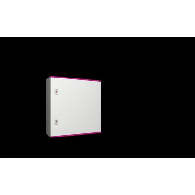 Rittal Schaltschrank AX 1466.000 | Kompakt-Schaltschrank IP66 | 600x600x200 mm | Kunststoff | grau