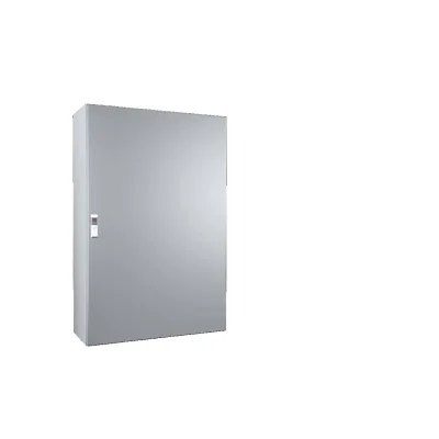 Rittal Kompakt-Schaltschrank AE 1017.600 | Schaltschrank Edelstahl IP66 | 800x1200x300 mm | mit Montageplatte | grau