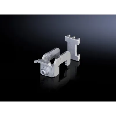 Rittal Kontaktklemme SV 9677.450 | NH-Leiste Größe 00 | 185 mm | Zubehör NH-Unterteile | 3 Stück VE | Kupferschiene