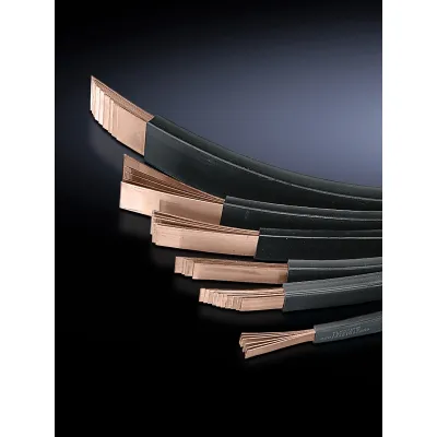 Rittal Lamellierte Kupferschiene SV 3579.005 | Sammelschiene 1950A | 2000x63x1 mm | 10 Lamellen | isoliert