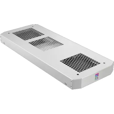 RITTAL Lüftermodul SK 5503.010 | Dachlüfter für VX IT | 2–3 Lüfter | 280 m³/h | IP20 | 100–240 V | RAL 7035