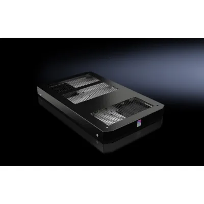 Rittal Lüftermodul SK 5503.025 | 2 drehzahlgeregelte Lüfter | 100-240 V | für VX IT, TS IT | 280 m³/h | schwarz