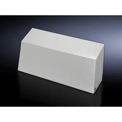 Rittal Umlenkhaube SK 3213.310 | Luftumlenkung für Wandanbau-Kühlgeräte SK 3304/3305 | Stahlblech | 305x254x76 mm