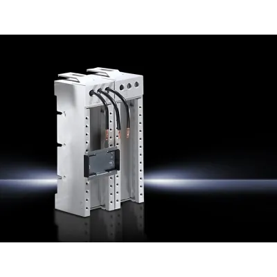 Rittal Mini-PLS Geräteadapter SV 9629.010 | 3-polig 25A 690V | AWG12 | 90x160mm | Tragschiene 7,5mm