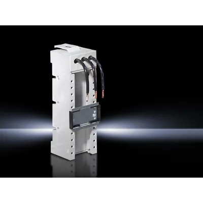 RITTAL Mini-PLS Geräteadapter SV 9614.000 | 25A | 3-polig | 54mm Breite | AWG12 Anschluss | für 1 Tragschiene | 690V