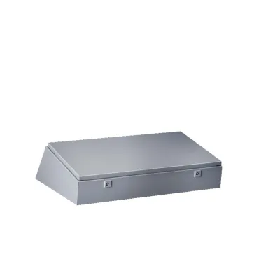 RITTAL Pultmittelteil TP 6716.500 | Pultsystem Mittelteil | 1200x700x235 mm | Stahl IP55 | grau RAL7035